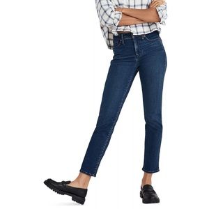 Madewell Mid-rise Stovepipe Jenas in Dahill Wash